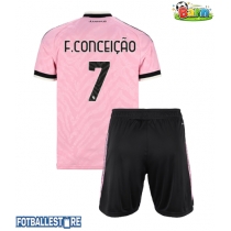 Juventus Francisco Conceicao #7 Bortedraktsett Barn 2026-27 Kortermet (+ Korte bukser)